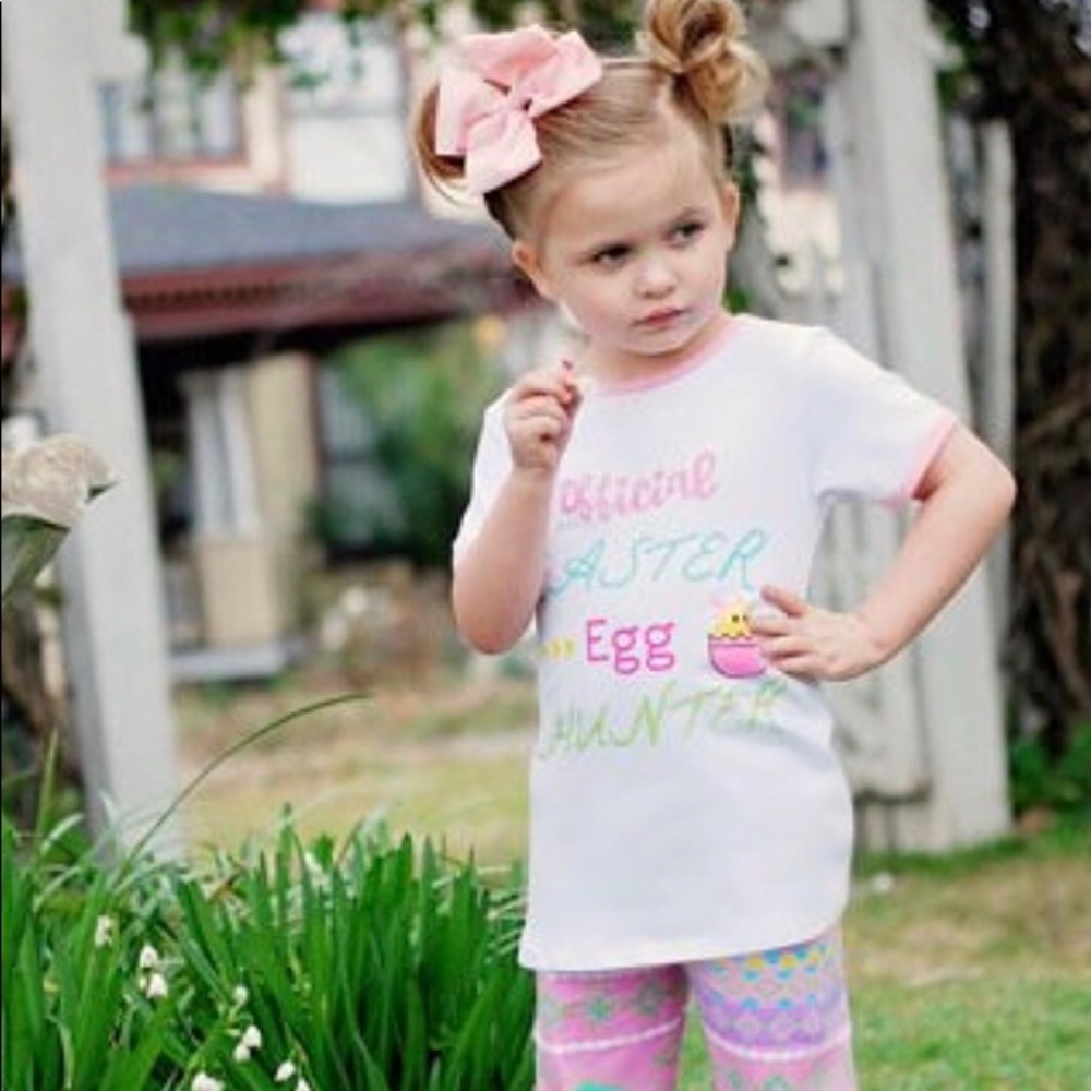 NWT “Official Easter Egg Hunter” 2pc Outfit